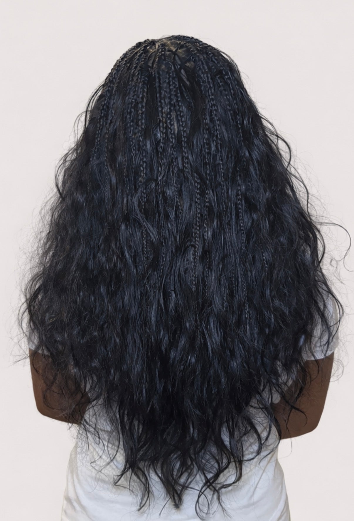 18” Body Wave Human Hair – Bulk (Natural Color) | Boho Braid Ready