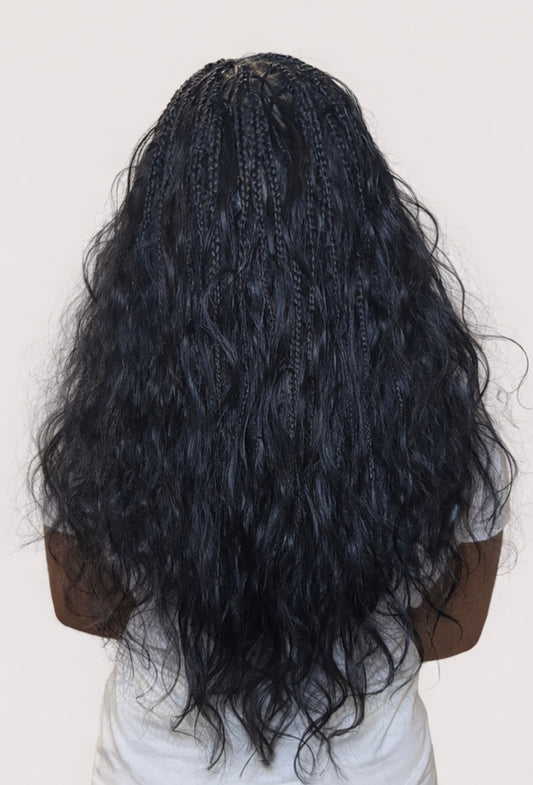 18” Body Wave Human Hair – Bulk (Natural Color) | Boho Braid Ready