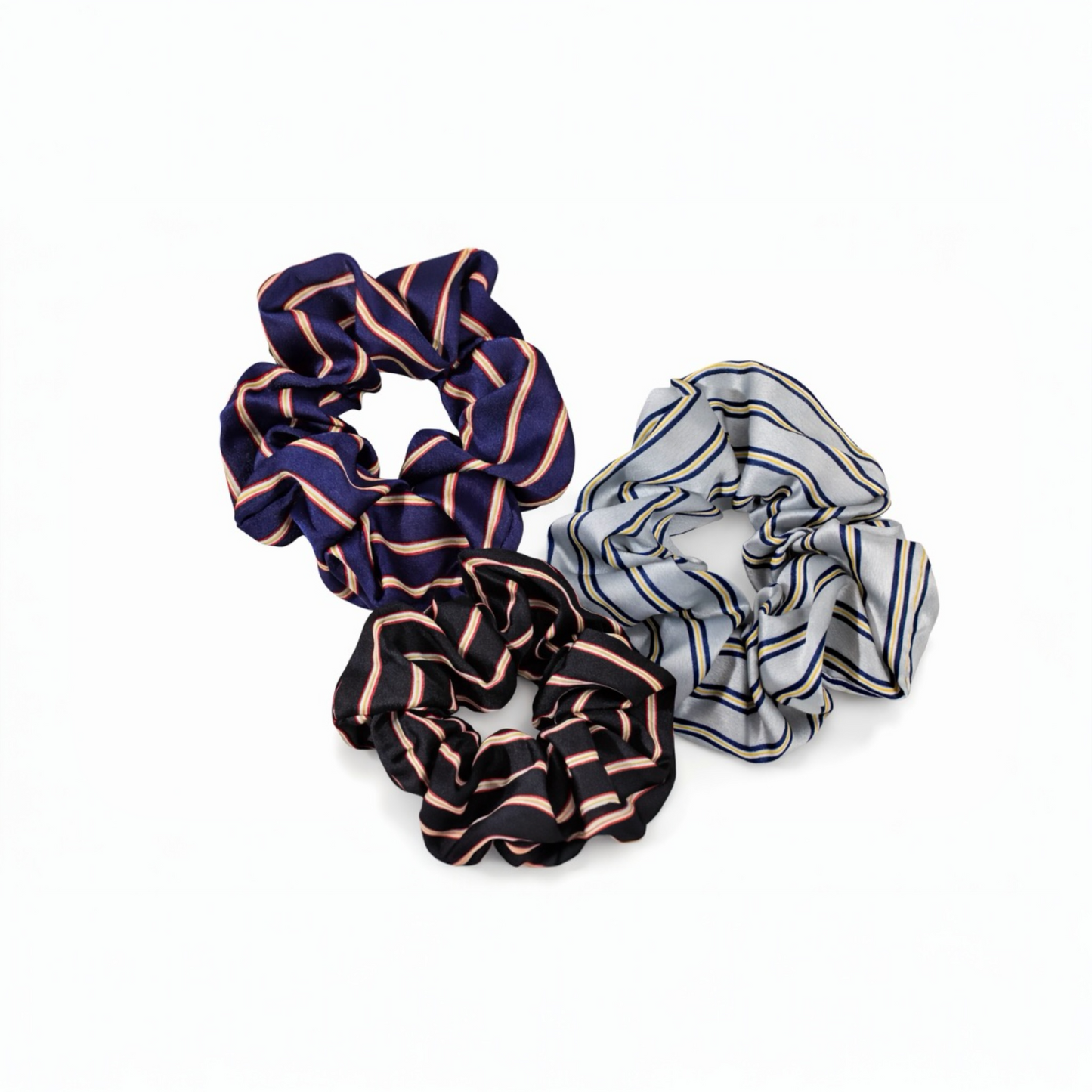 The Heritage Hold Satin Scrunchie Set